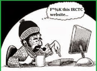 Man ‘Retired Hurt’ while booking for IRCTC’S retiring room online.