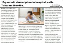 Scoop 93 : 10-year-old denied pizza in hospital, calls Tukaram Mundhe.